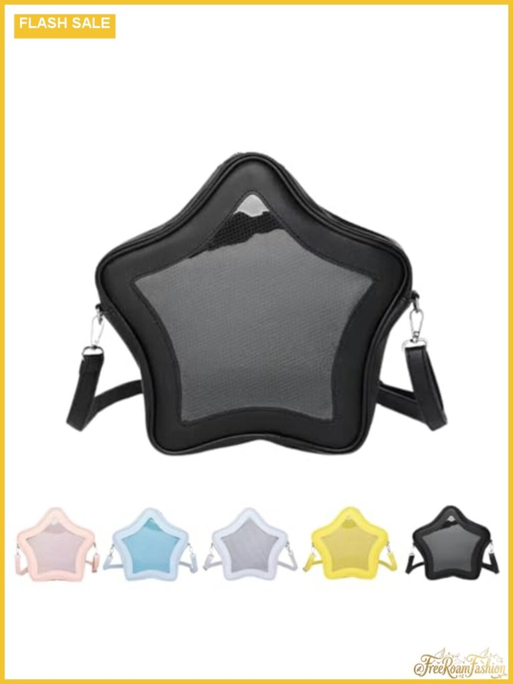 Star-Shaped Backpack Large Capacity Waterproof Crossbody Bag